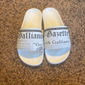 John Galliano Pool Slides